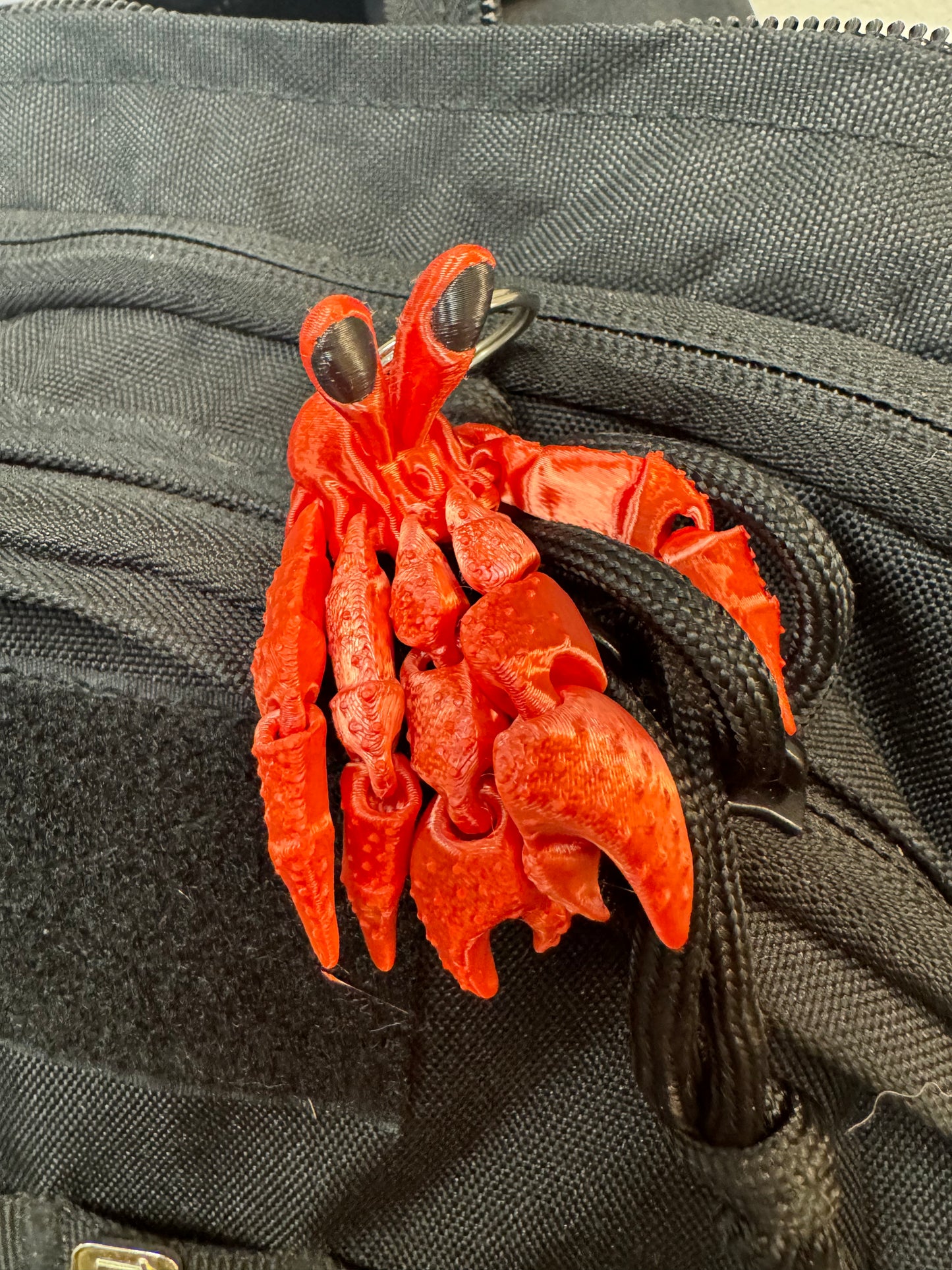 Hermes the Hermit Crab keychain